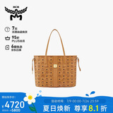 MCM  LIZ 中号托特包双面子母包手提购物袋 干邑色【礼物】