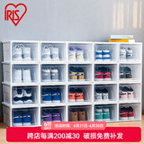 爱丽思（IRIS） 鞋盒aj鞋盒子手办透明收纳盒鞋架收纳箱鞋柜男士球鞋皮鞋整理丝 【46.5码/AJ可装】4只装 特大码
