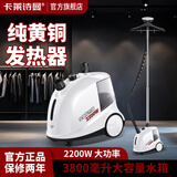 卡莱诗曼新款蒸汽挂烫机商用服装店专用大功率熨斗家用立式熨烫一体机铜芯 C919T东方雅白全铜炉 2200W