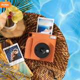 INSTAX富士instax立拍立得 一次成像相机 SQUARE SQ1 赭石橙