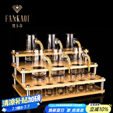 梵卡奇（FANKAQI）金箔白酒杯套装分酒器家用小酒杯酒壶高档酒具送长辈乔 步步高升金箔【6杯6壶】