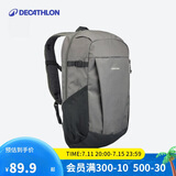 迪卡侬双肩背包书包户外徒步旅行NH100大容量20升新老随机发-4773407