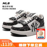 美职棒（MLB）官网情侣款板鞋男 增高学长鞋老花休闲鞋运动鞋女鞋子 3ASXCDN3N 纽约洋基队/黑色/建议拍大半码 38 240