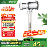 名爵（MEJUE）小便池冲水阀 手按式小便斗冲洗阀厕所小便器开关阀门Z-017212