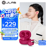 JLab JBuds Mini 真无线蓝牙耳机 入耳式音乐运动游戏睡眠迷你耳机小巧便携 适用苹果苹果/安卓 玫瑰红