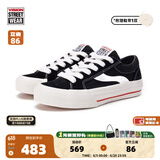 VISION STREET WEAR Odd Astley Pro经典休闲低帮运动休闲鞋帆布鞋板鞋男女多色平底 黑色 41