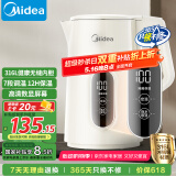 美的（Midea）烧水壶热水壶电热水壶母婴级316L不锈钢 1500W快速加热高清数显屏 1.7升容量17X304-PRO