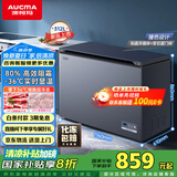 澳柯玛（AUCMA）312升家用减霜大容量商用冷藏柜冷冻柜超低温电子控温卧式冰箱 一级能效BC/BD-312DHX 以旧换新