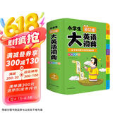 小学生多功能大英语词典(硬壳精装)外教原声朗读音频全彩图解趣味英语词汇单词语法听力英汉双解字典正版