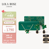 LOLA ROSE罗拉玫瑰常青藤耳钉项链女520送女朋友礼物生日礼物女