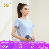 361°短袖女春夏季运动t恤休闲速干衣跑步训练健身瑜伽服662424126H-2