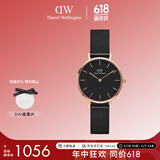 丹尼尔惠灵顿（DanielWellington）DW手表女经典钢带女士手表时尚欧美表送女友节日礼物DW00100245