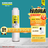 KARCHER净水器WPD70家用台上纯净水直饮水净饮机一体机净水机RO反渗透膜卡赫台式饮水机滤芯即热饮水机 WPD70系列9合1滤芯