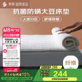 罗莱家纺 床垫四季加厚防滑宿舍软垫双人可折叠床褥子 1.8米床