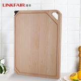 凌丰【11.11限量抢】木菜板枫木不易开裂不伤刀方菜板砧板格枫系列 40*30*2.8cm