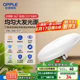 欧普（OPPLE）LED大功率灯泡飞碟灯节能E27螺口球泡家用照明超亮大瓦数36瓦白光