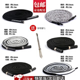 东之天地裤腰绳裤绳抽绳裤带男女运动裤腰带卫衣帽绳缝纫diy工具材料绳子 【混色】6根装+穿带器