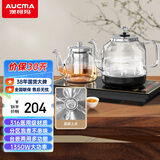 澳柯玛（AUCMA）底部自动上水壶恒温电热水壶/316不锈钢/嵌入式功夫茶台一体机烧水壶/电茶壶/抽水电茶炉F7