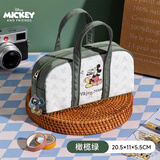 迪士尼（Disney）笔袋小学生 大容量文具盒女孩多功能高颜值文具袋男孩手提笔袋初中生 米奇A83227-M1