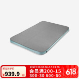 迪卡侬自动充气床垫露营户外帐篷便携舒适加厚双人-静谧蓝 4191209