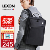 乐上（LEXON）法国品牌双肩包14英寸商务电脑包男防泼水背包通勤笔记本书包礼物