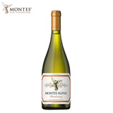 MONTES智利进口红酒 蒙特斯欧法系列葡萄酒750ml 欧法霞多丽单支