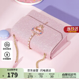 欧时纳（JUST STAR）包包女款2025年新款轻奢侈单肩斜挎包高级感小方包女士包生日礼物