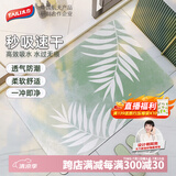 太力浴室脚垫卫生间门口吸水地垫卫浴防滑垫子40*60cm