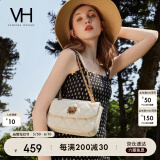 VANESSA HOGAN VH女包茵然软包系列复古太阳神斜挎包菱格链条腋下包小众单肩包