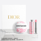 迪奥DIOR心动老花礼盒套装(老花霜限定版+润唇膏001) 生日礼物送女生