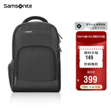 新秀丽（Samsonite）电脑包双肩包商务背包笔记本包休闲都市36B*09010黑色15英寸