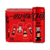 可口可乐 零度细罐330ml*6