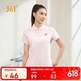 361°短袖女春夏季运动t恤速干衣polo衫跑步健身休闲瑜伽662424130H-2