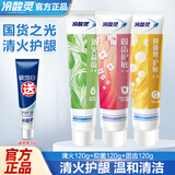 冷酸灵牙膏固齿护敏感护龈牙膏口气清新抗敏感缓解牙龈出血清火保证质量 【抗敏抑菌去火护龈】家庭装360g