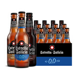 埃斯特拉无醇啤酒组合 无醇大麦 无醇烤啤酒 无醇黑啤组合装12瓶 京东自营