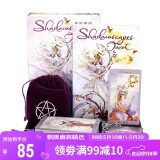 紫湖 塔罗牌花影 塔罗牌全套卡牌新手事业爱情塔罗桌游 含收纳袋桌布教程说明书