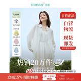 茵曼莱赛尔天丝女装轻薄衬衫2025夏季新品衬衣上衣 新升级-象牙白 L