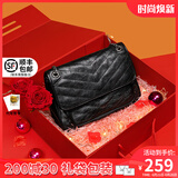 viney包包女包流浪包牛皮斜挎包轻奢链条包生日礼物送女友老婆 【黑色折叠礼盒】实用轻奢大容量品牌手提单肩包