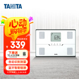 百利达（TANITA）BC-401S四电级家用智能体脂秤 日本品牌蓝牙电子健康体重秤 白色
