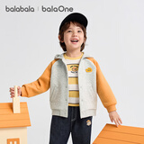 巴拉巴拉宝宝外套儿童上衣2025新款秋装复古美式萌趣插肩袖潮208325105210