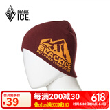黑冰（BLACKICE） 秋冬户外男女通用跑步运动针织帽城市休闲保暖毛线帽冬季帽子 Z2141-探索-红