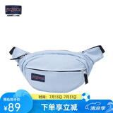 JANSPORT杰斯伯胸包女便携腰包斜跨包休闲包饺子包男手机包礼物 TAN17G7 雾霾蓝
