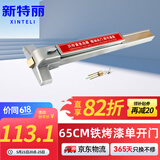 新特丽 推杆消防锁 防火门锁平推式消防门逃生推杆锁安全应急通道锁芯强棒 65CM铁烤漆单开门
