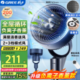 格力（GREE）【升级香薰负离子款】空气循环扇大风力家用电风扇落地扇电扇台地两用轻音低噪遥控款FXD-1905Bg3