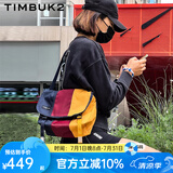 TIMBUK2运动邮差包男女撞色防水送女友背包飞包斜挎包骑行单肩包 黄色/红色/蓝色环保料 XS