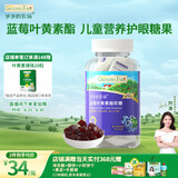 爷爷的农场蓝莓叶黄素酯软糖糖果 儿童零食营养糖果蓝莓味60g 