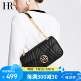 HR赫莲娜包包女包小香风单肩斜挎包女士菱格包生日礼物送女友