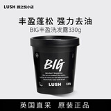 LUSH露诗lush big丰盈海盐头皮洗发膏清爽控油蓬松发丝柔顺洗发水 控油 330g*1瓶