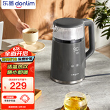 东菱（Donlim）家用电热水壶大容量智能触屏调温保温办公室恒温烧水壶DL-B2【钛金灰】