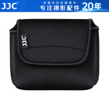 JJC 相机收纳包 适用富士X half X-HF1徕卡Leica D-LUX8/7 SOFORT2拍立得莱卡摄影包微单内胆保护套袋 黑色